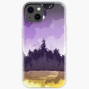 nonbinary pride forest iPhone Case